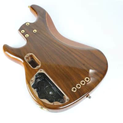 RARE 2001 Fender American Deluxe Zone Bass Walnut Exotic Wood BODY USA Premium Bass image 11