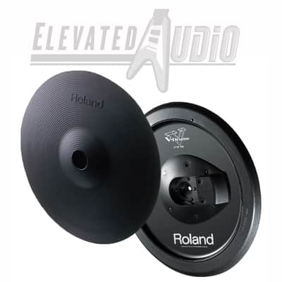 Roland CY-15R 3-Zone V-Cymbal 15" Ride Cymbal, Black, Brand New, Hard to Find !! Make offer or Buy! image 1