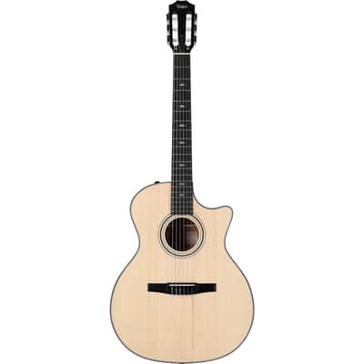 Taylor 314ce-N Grand Auditorium Classical Acoustic-Electric Guitar, with Case image 4