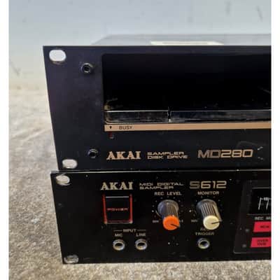 Akai S612 with MD280 - Audio Sampler - Good w/ Manuals image 15