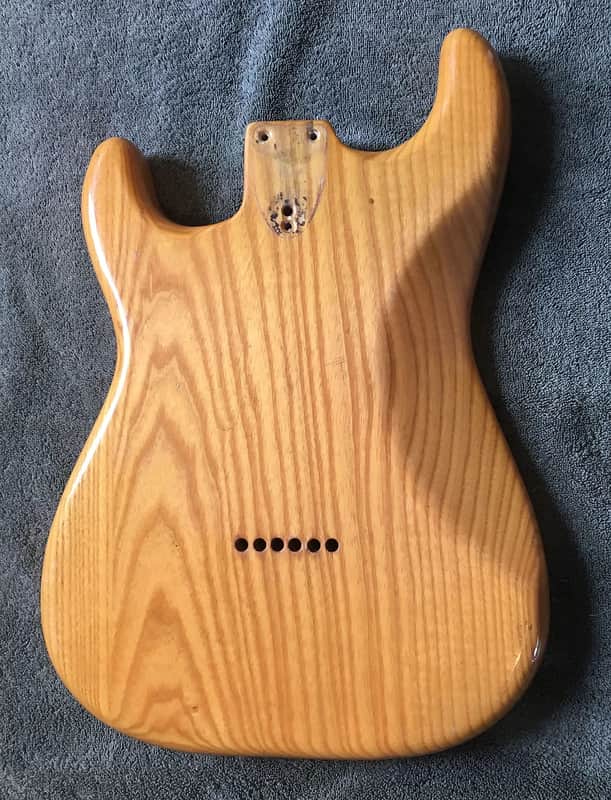 Fender Stratocaster Hardtail 3-Bolt Body 1971 - 1977 image 2