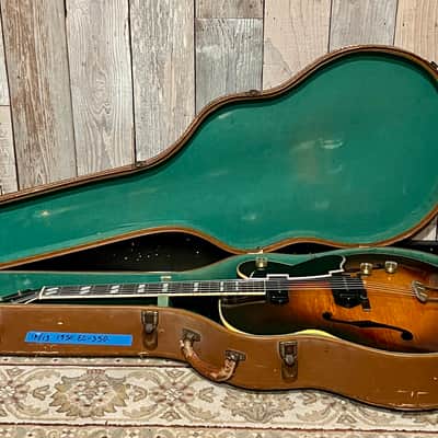 Great 1952 Gibson ES-350 Premier P-90 Archtop Jazz Guitar Sunburst, OHSC image 22