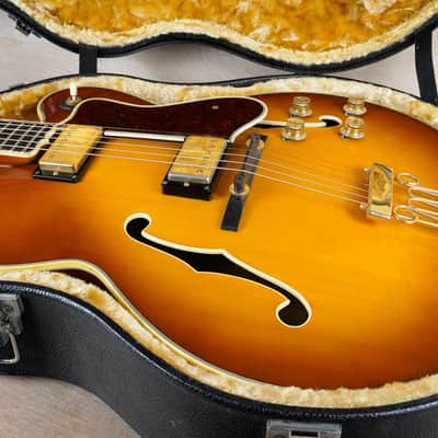Epiphone Emperor-J (Japanese Domestic) MIJ 1993 Sunburst Tereda Japan w/ Hard Case image 2