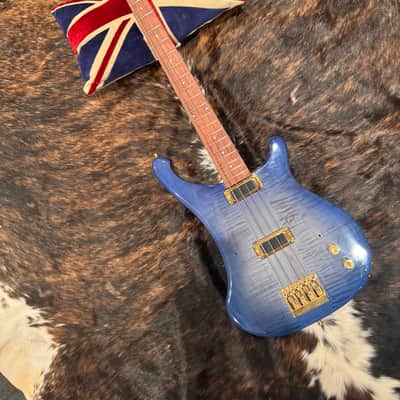 Rickenbacker 4004Cii Cheyenne II 2008 Blue Burst image 1