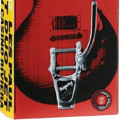 Bigsby B7 Arch-Top Gibson-Style Electric Guitar Vibrato Tailpiece Kit - CHROME image 2