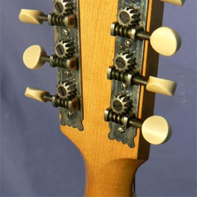 1929 National Triolian Mandolin: Rare First Year Example, Palm Tree Seascape, Exceptionally Fine Original Condition, Natural Reverb! image 10