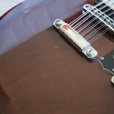 1975 Ibanez Japan 2402 (EDS-1275) Double Neck 6/12 SG (Walnut) image 4