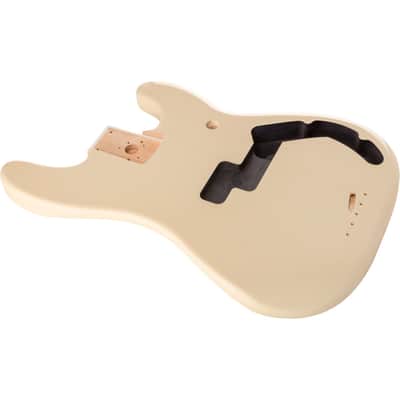 Genuine Fender Standard Series Precision Bass Alder Body, Arctic White image 2