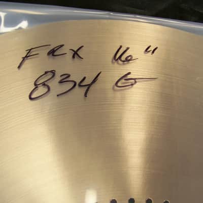 Sabian FRX 16" Crash Cymbal/Model # FRX1606/Brand New/834 Grams image 6