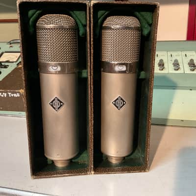 Neumann U47 TUBE  MATCHED! LONG BODY   # 2730 # 2731  MICROPHONE VINTAGE image 2