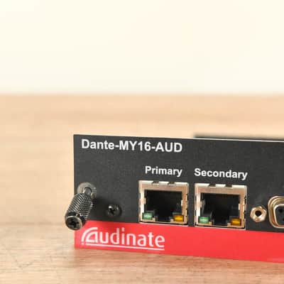 Audinate Dante-MY16-AUD 16-Channel Dante Network I/O Card CG00297 image 3