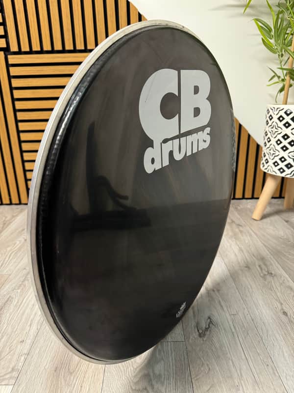 CB Resonant Bass 20" Drum Head / Black #OZ5 image 1