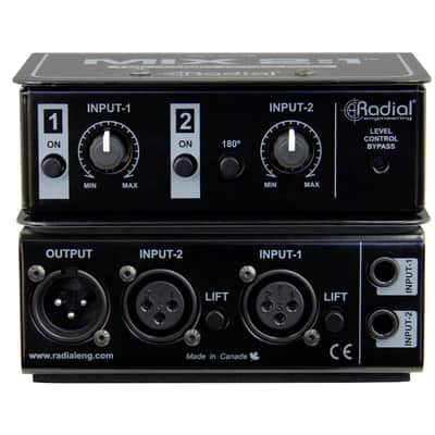 Radial Mix 2:1 Two Channel Passive Summing Mixer image 6