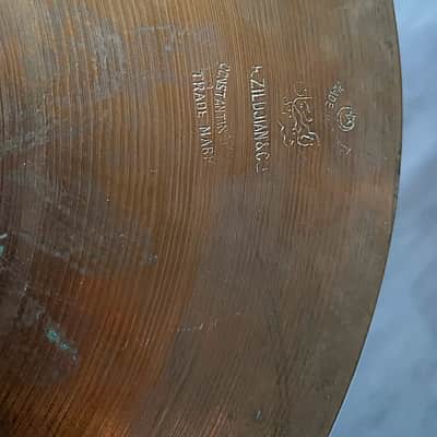 Zildjian K Constantinople ANTIQUE 12” Hi Hat Cymbals 1930s - Bronze image 5
