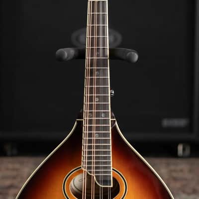 JBovier A4 A-Style Mandolin Violin Sunburst with Hardshell Case - Used image 4
