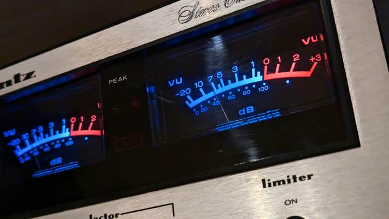 MARANTZ MODEL 5400 Stereo Cassette Deck/Mixer for Parts or Repair