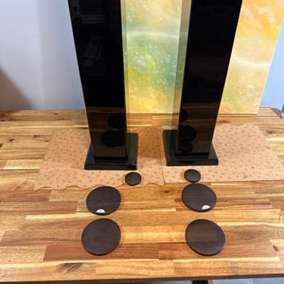 monitor audio radius 270 Black Piano Glossy Speakers Made In U.K Audiophile image 8