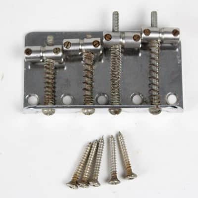 1971 Vintage Fender Precision Jazz PBass Bass BRIDGE w/Screws 1971/1972/1973/1975/1976 USA 1970s Early-CBS image 1
