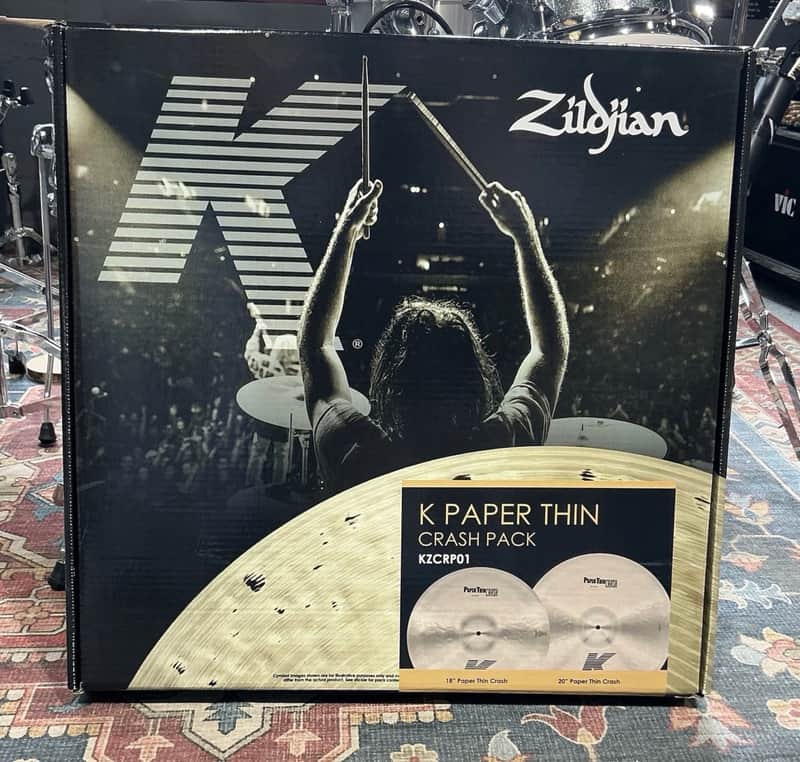 Zildjian K Paper Thin Crash Pack image 1