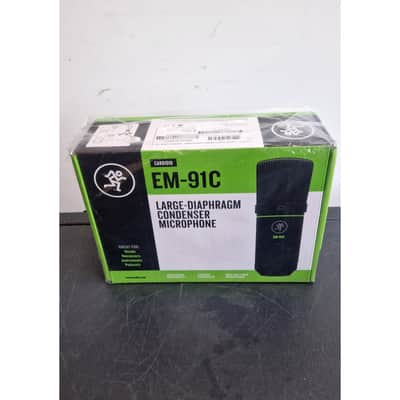 Mackie EM91C - Condenser Microphones - Black - Like New w/ Original Box image 2
