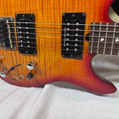 Brian Moore iM i2000 Series Model iGuitar8.13 iGuitar 8.13 Guitar with Roland Synth Access + Case 2002 - Vintage Sunburst image 5