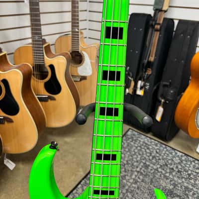 Dean Custom Zone 4-String Bass - Nuclear Green image 3