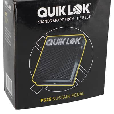Quik Lok PS-25 Switchable Sustain Pedal Normally Open or Closed Contacts image 7