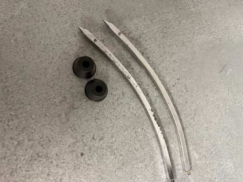Vintage Camco Bass Drum Spurs image 1