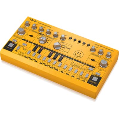 Behringer TD-3-Yellow Analog Bass Line Synthesizer - Yellow image 2