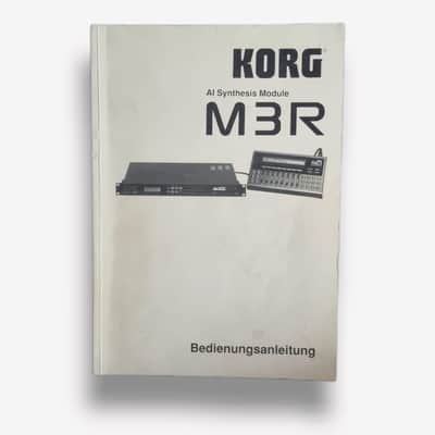 Korg M3R with manual full function image 4