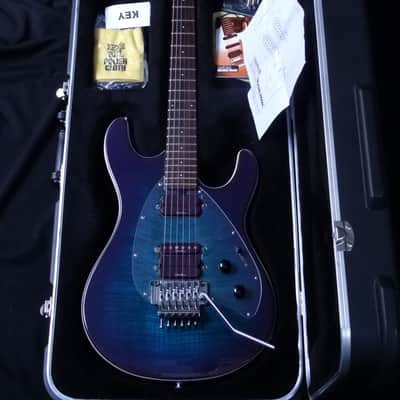 Music Man Steve Morse Y2D Floyd Rose Deep Purple Burst All Complete image 2