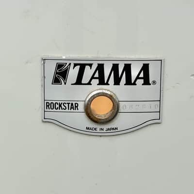 Tama Rockstar DX 18" Floor Tom White MADE IN JAPAN for drum set image 9