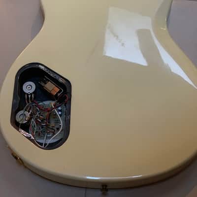 RARE  * Billy Joel’s Band Gibson Chet Atkins Prototype 1 of 1 1990 White image 9