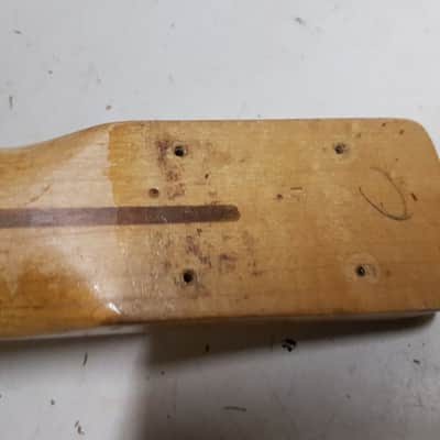1958 FENDER PRECISION BASS MAPLE NECK USA - CHUNKY PROFILE image 6