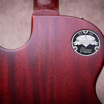 GIBSON USA Custom Shop 60th Diamond Anniversary '59 Les Paul Standard Reissue "Iced Tea Fade VOS" (2018) image 16