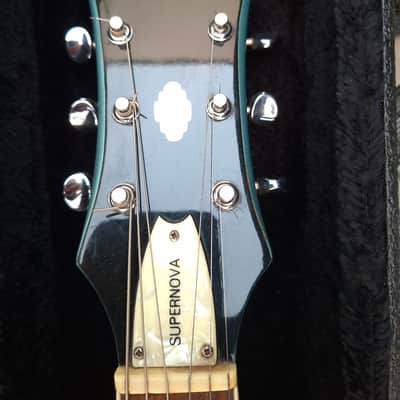 Epiphone Noel Gallagher Signature Supernova Manchester Blue - Peerless factory Korea - OHSC image 4