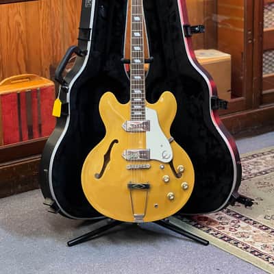 2011 Epiphone Casino Reissue with Pau Ferro Fretboard 2019 - Metallic Goldtop image 1