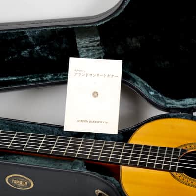 Yamaha GC-20 Concert Classical Guitar Handmade by Toshiro Kato in 1986 Solid Spruce, Madagascar Rosewood (Excellent!) image 2