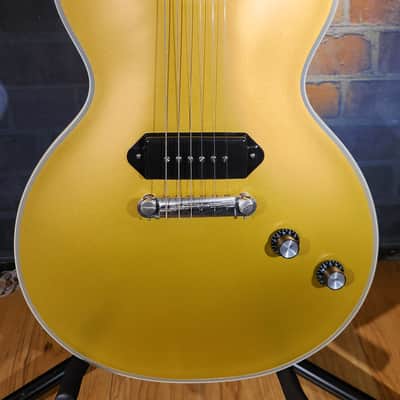 Epiphone 2022 Jared James Nichols Signature "Blues Power" Les Paul Custom Goldtop P-90 Silencer w/ Original Gig Bag image 6