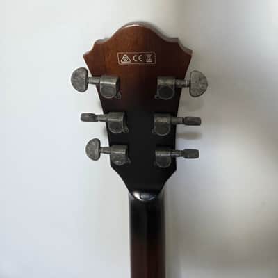 Ibanez ASV10A-TCL Artcore Vintage with Rosewood Fretboard 2016 - 2017 - Tobacco Burst Low Gloss image 4