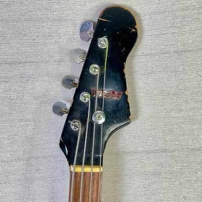 Maxitone Crescent Moon Boomerang Bass 1960s Sunburst Ibanez Biz Japan MIJ Hoshino image 3