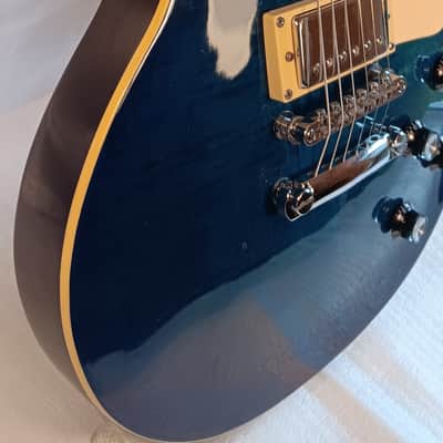 Epiphone Les Paul Standard Limited Edition 1997 - Transparent Blue image 4