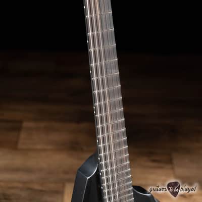 ESP LTD Arrow Black Metal Floyd Rose EMG Guitar – Black Satin image 4