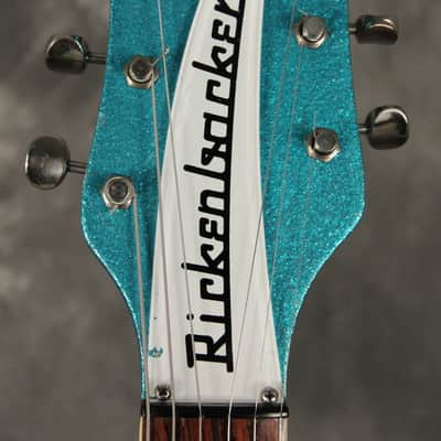 Rickenbacker 625 Refinished over Fireglo 1963 Turquoise Sparkle Bild 3