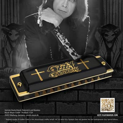 HOHNER Ozzy Osbourne Signature Harp C-Dur Diatonische Mundharmonika image 5