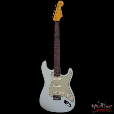 Fender Custom Shop Vintage Custom '59 1959 Hardtail Stratocaster Time Capsule Package Faded Aged Sonic Blue 7.35 LBS image 3
