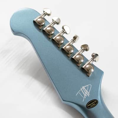 Epiphone Dave Grohl DG-335 Semi-hollowbody Electric Guitar (Demo) - Pelham Blue image 11