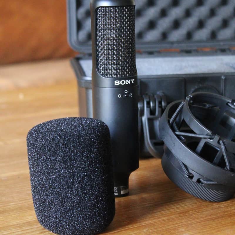 2020 Sony C-100 Hi-Res Dual Capsule Condenser Microphone Black