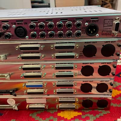 API Summing Mixer System 7800, 8200 x4, L100 Power Supply - All Cabling image 8