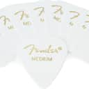 Fender 351 Shape Premium Celluloid Picks - Medium White 12-pack